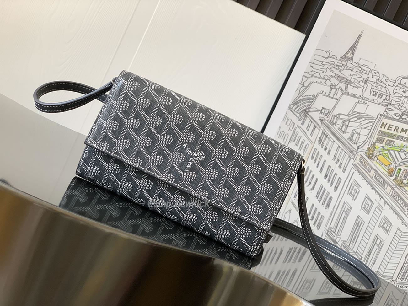 Goyard Varenne Wallet 12 Cm X 3.3 Cm X 19 Cm (14) - newkick.vip